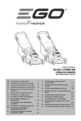 Ego Power+ LM2020E Manual De Instrucciones