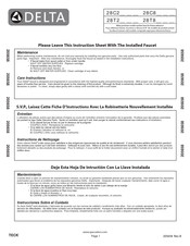 Delta 28C2384 Instrucciones De Montaje