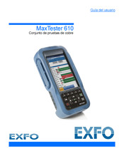 EXFO MaxTester 610 Manual Del Usuario