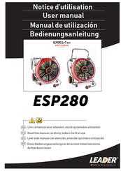 Leader ESP280EPT Manual De Utilización