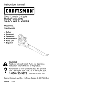 Craftsman 358.794201 Manual De Instrucciones