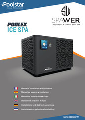 Poolex ICE SPA Manual De Usuario Y Instalacion