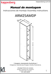 K1 Kappesberg ARM25AMDP Manual De Montagem