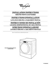 Whirlpool 3LCHW9100WQ Instrucciones De Instalación