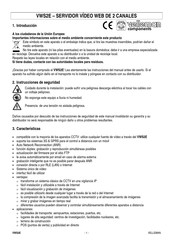 Velleman VWS2E Manual De Instrucciones