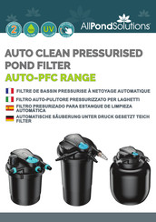 AllPondSolutions AUTO-PFC-75000-KIT Manual De Instrucciones