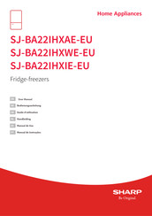 Sharp SJ-BA22IHXIE-EU Manual De Uso