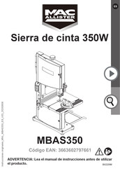 Mac allister MBAS350 Manual Del Usuario