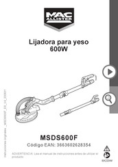 Mac allister MSDS600F Manual Del Usuario
