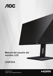 AOC U32P2CA Manual Del Usuario