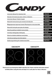 Candy CI642CTT/E1 Manual De Instrucciones