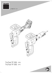 Trumpf TruTool TR-TF350 Manual Del Usuario