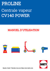 Proline CV140 POWER Manual De Instrucciones