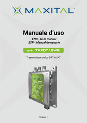 Maxital TXFOT1SWB Manual De Usuario