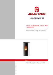 Jolly Mec CULT 8 kW UP 5S Ficha De Montaje, Uso Y Mantenimiento