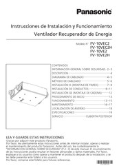 Panasonic FV-10VE2 Instrucciones De Instalación Y Funcionamiento