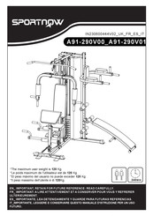 SPORTNOW A91-290V01 Instrucciones De Montaje