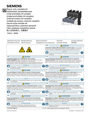 Siemens 3VA9 4 Serie Instructivo