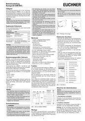 EUCHNER 087412 Manual De Instrucciones