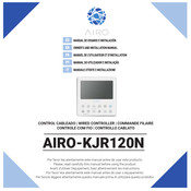 Airo AIRO-KJR120N Manual De Usuario E Instalacion