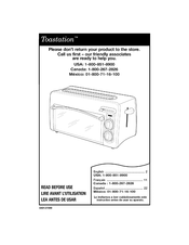 Hamilton Beach Toastation 22708C Manual Del Usuario