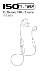 ISOtunes PRO Aware IT-38 Guia De Inicio Rapido