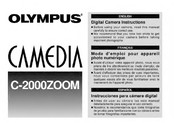 Olympus CAMEDIA C-2000ZOOM Manual De Instrucciones