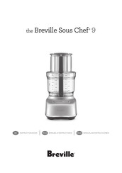 Breville Sous Chef 9 BFP638 Serie Manual De Instrucciones