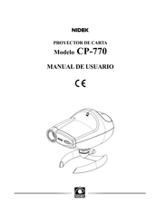 Nidek CP-770 Manual De Usuario