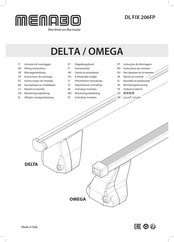 Menabo DELTA DL FIX 206FP Instrucciones De Montaje