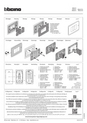 Bticino JB4027C Manual Del Usuario