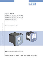 Burkert 8619 Manual De Instrucciones