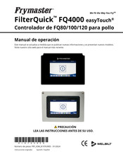 Frymaster FilterQuick easyTouch FQ4000 Manual De Operación