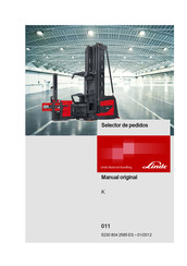 Linde K 011 Manual Original