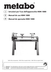 Metabo HDM 1000 Manual De Uso