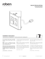 Robern VAELECTRIC18 Instrucciones De Instalación