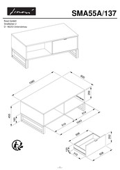 finori SMA55A/137 Instrucciones De Montaje