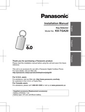 Panasonic KX-TGA20 Manual De Instalación