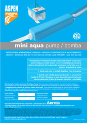 Aspen Pumps mini aqua ASP-MART-LG24 Manual De Instalación Y Mantenimiento