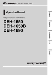 Pioneer DEH-1690 Manual Del Usuario