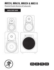 Mackie MR Serie Manual Del Usuario