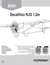 Horizon Hobby E-FLITE Decathlon RJG 1,2m Manual De Instrucciones