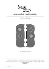 steelplay Adventure Twin Pads JVASWI00101 Manual Del Usuario