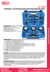 BGS technic 74355 Manual De Instrucciones