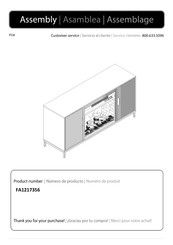 Southern Enterprises FA1217356 Instrucciones De Ensamblaje