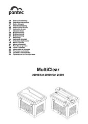 Pontec MultiClear 20000 Instrucciones De Uso