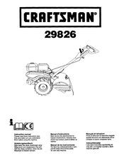 Craftsman 29826 Manual De Las Instrucciones