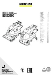 Kärcher BD 70/75 W Classic Bp Manual De Instrucciones