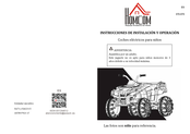 HOMCOM 370-070 Instrucciones De Instalación Y  Operación