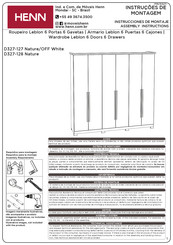 HENN Leblon D327-128 Instrucciones De Montaje